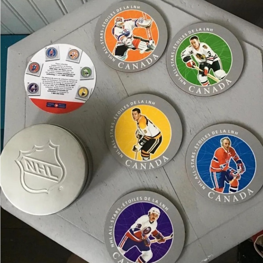 2005 Can Post all star coasters
